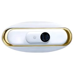 EMS - cinturón masajeador menstrual con batería (blanco)