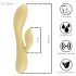 Dew de Deseo - vibrador inteligente con brazo de clítoris (amarillo)