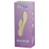 Dew de Deseo - vibrador inteligente con brazo de clítoris (amarillo)