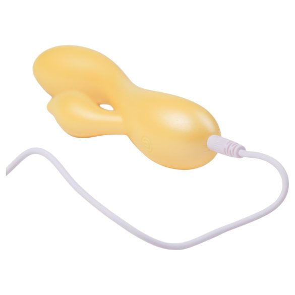 Deseo Desire Dew - vibrador inteligente con brazo para clítoris (amarillo)