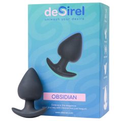 Desirel Obsidian - inteligente vibrador anal (negro)