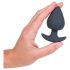 Desirel Obsidian - inteligente vibrador anal (negro)