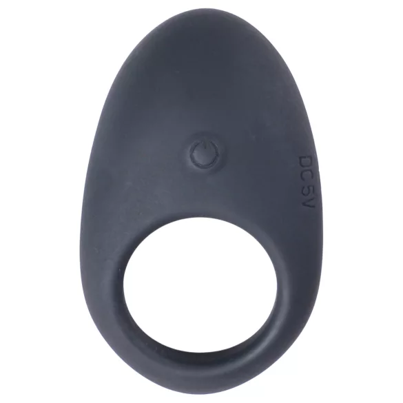 Desirel Halo - anillo para pene vibrador inteligente - silicona negra