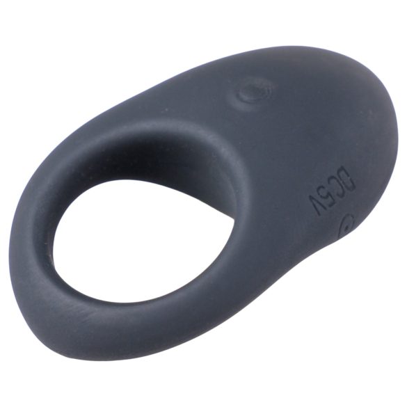 Desirel Halo - anillo para pene vibrador inteligente - silicona negra