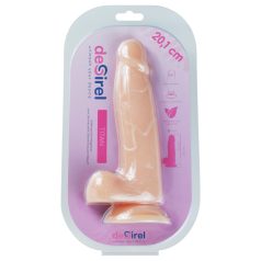   Desirel Titan - Dildo realista con testículos (color natural)