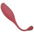 Huevos Series - huevo vibrador pulsante (rojo)