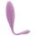 Serie Huevos - huevo vibrador giratorio con anillo (morado)
