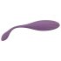 Serie Huevos - huevo vibrador giratorio con anillo (morado)
