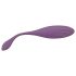 Serie Huevos - huevo vibrador giratorio con anillo (morado)