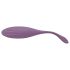 Serie Huevos - huevo vibrador giratorio con anillo (morado)