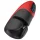 Lena - masturbador vibrador ajustable - silicona roja