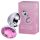 Joya Rosa Desirel S - plug anal (plateado-rosa)