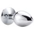 Joya Rosa Desirel S - plug anal (plateado-rosa)
