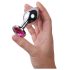Desirel Joya Rosa M - plug anal (plata-rosa)