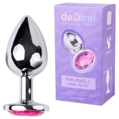 Joya Rosa Deseo L - plug anal (plata-rosa)
