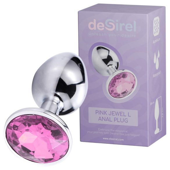 Estimulador anal Desirel Joy rosa plata
