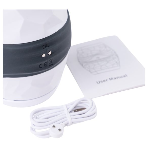 Desirel Grip Master - masturbador apretado - silicona gris