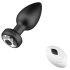 Desirel Easy Obsidian - vibrador anal recargable y controlador (negro)