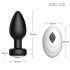 Desirel Easy Obsidian - vibrador anal recargable y controlador (negro)