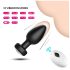 Desirel Easy Obsidian - vibrador anal recargable y controlador (negro)