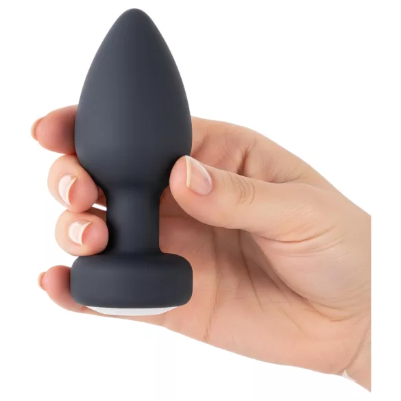 Desirel Easy Obsidian - vibrador anal recargable con control remoto