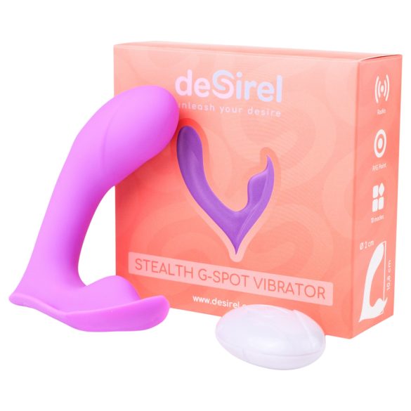 Vibrador G-punto y próstata púrpura Desirel Insider