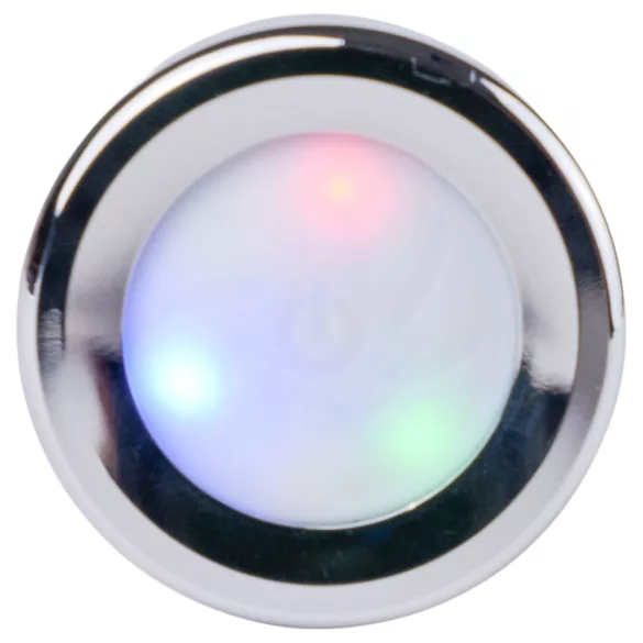 Desirel GlowPlug - plug anal luminoso pequeño - color plata