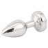 Plug anal resplandor Deseo - pequeño (plata)