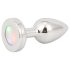 Plug anal resplandor Deseo - pequeño (plata)
