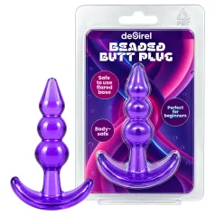 Desirel - plug anal con bolas - silicona lila