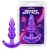 Desirel - plug anal con bolas - silicona lila