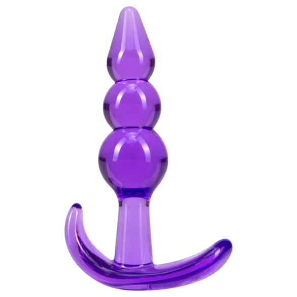 Desirel - plug anal con bolas - silicona lila