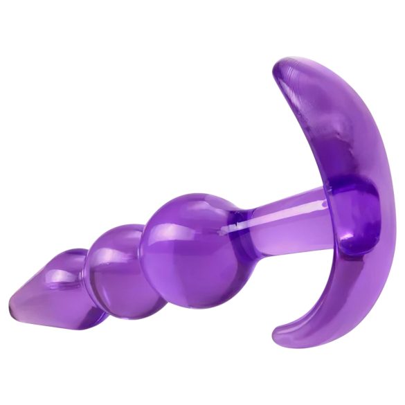 Desirel - plug anal con bolas - silicona lila