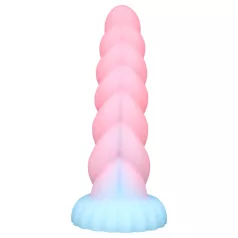   OgazR - consolador unicornio luminoso - 22cm - silicona arcoíris