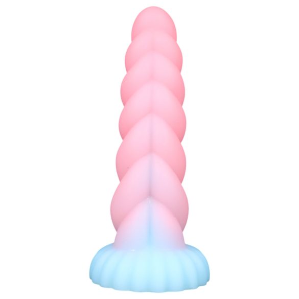 OgazR - dildo unicornio luminoso - 22cm (arcoíris)