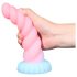 OgazR - dildo unicornio luminoso - 22cm (arcoíris)