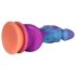 OgazR - dildo dragón luminoso 22cm (lila-rosa)