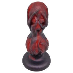 OgazR - dildo anal con bolas - 10,5cm (negro)