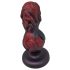 OgazR - consolador anal con bolas - 10,5 cm - silicona negra