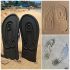 Chanclas con diseño divertido - negro - 42/43
