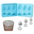 Molde de Hielo con Forma de Plug Anal (Azul)