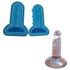 Molde de hielo con forma de dildo (azul)
