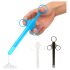 Dispensador de lubricante con jeringa (negro)