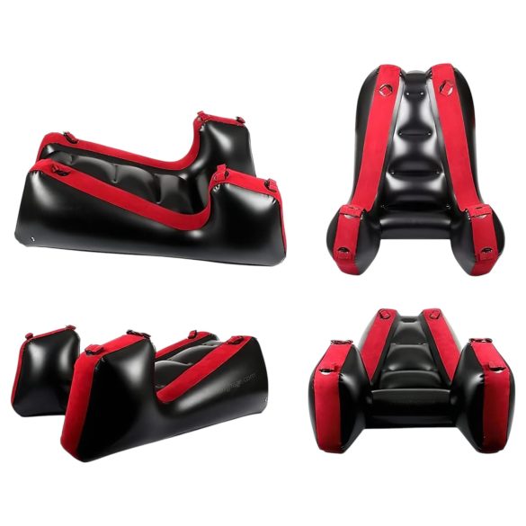 Magic Pillow - sofá sexual inflable - posición - rojo