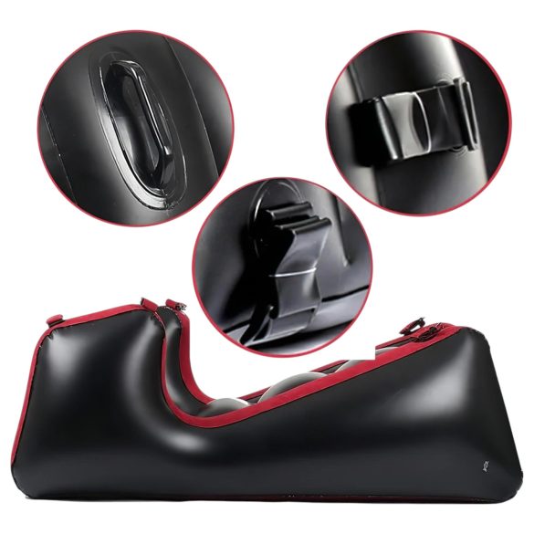Magic Pillow - sofá sexual inflable - posición - rojo