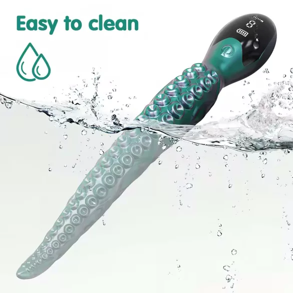 Monster Fuck - Vibrador tentáculos - silicona - verde