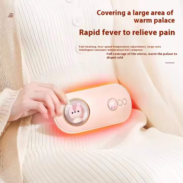 HappyPet Comfort - Masajeador menstrual de cinturón - blanco