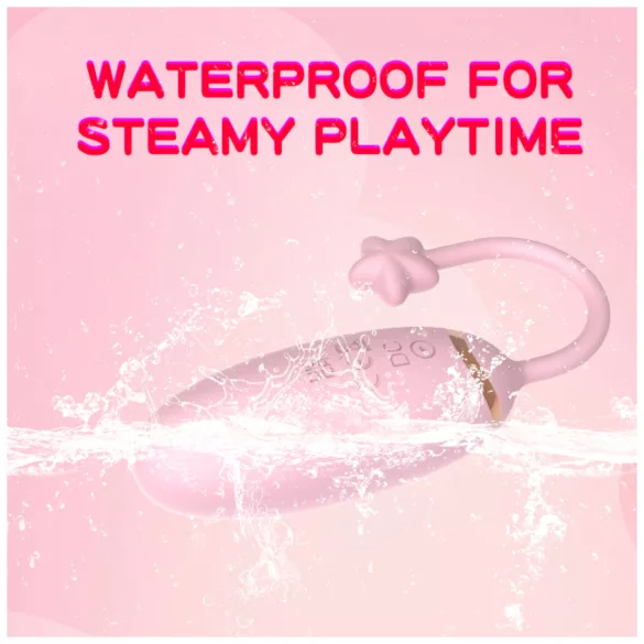 Funny Me - huevo vibrador inteligente - silicona rosa