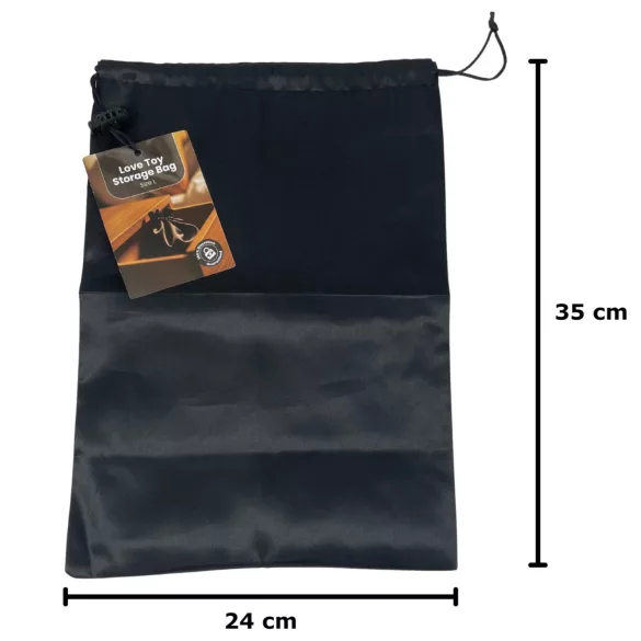 Bolso discreto para juguetes eróticos - negro