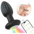 Plug anal inteligente y luminoso (negro)